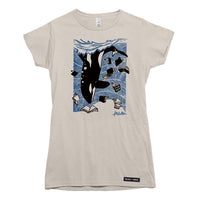 Anna M. Cullen x Black Maple Trading - Artist Collab: Orca Whale Tales T-shirt