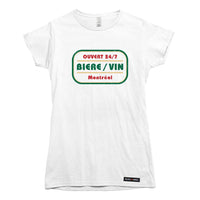 Biere Vin Montreal T-shirt