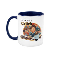 CBC's Son of a Critch Graphic 11oz Colour Handle Mugs