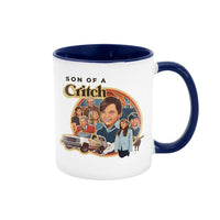 CBC's Son of a Critch Graphic 11oz Colour Handle Mugs