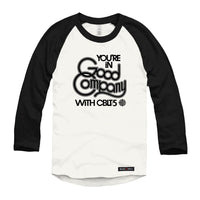CBLT 5 You're in Good Company Raglan Baseball Shirt