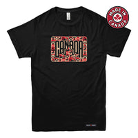 Canada Retro Leaf Patchwork T-shirt