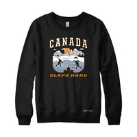 Canada Slaps Hard Pond Hockey Sweatshirt or Hoodie