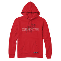 Canada Unity Wireframe Moose Sweatshirt or Hoodie