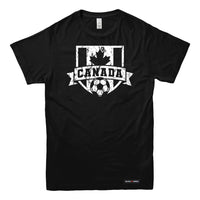 Canadian Soccer Crest Vintage T-shirt