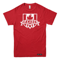Canadian Soccer Crest Vintage T-shirt