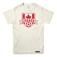 Canadian Soccer Crest Vintage T-shirt