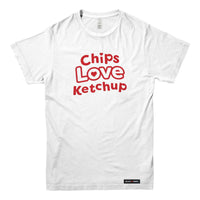 Chips Love Ketchup T-shirt