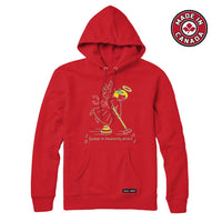 Christmas Curling Angel Hoodie