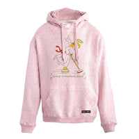 Christmas Curling Angel Nantucket Hoodie