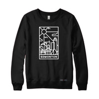 Edmonton Stained Glass Sweatshirt