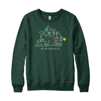 Gnawty List Christmas Beaver Crewneck Sweatshirt