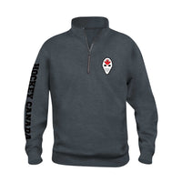 Hockey Canada Goalie Mask Quarter Zip Sweatshirt