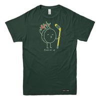 Hockey Puck-er up Christmas Mistletoe Mens T-shirt