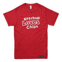 Ketchup Loves Chips T-shirt