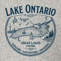 Lake Ontario Great Lakes System Nantucket Hoodie