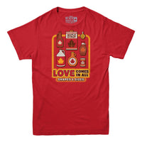 Maple Syrup Shapes and Sizes T-shirt