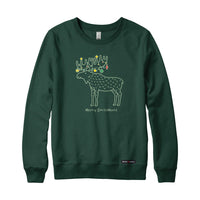 Merry ChristMoose Sweatshirt or Hoodie