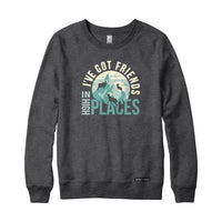 Mountain Bighorn Friends Sweatshirt or Hoodie