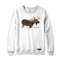 Nature Bound Moose Sweatshirt or Hoodie