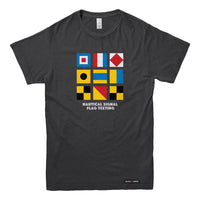 Nautical Signal Flag Texting T-shirt