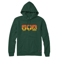 Peace Love Camping Sweatshirt or Hoodie