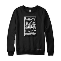 Quebec City Stained Glass Sweatshirt