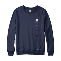 Sailboat Reflection Crewneck Sweatshirt
