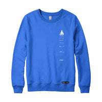 Sailboat Reflection Crewneck Sweatshirt