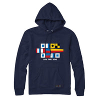 Sail the 7 Seas Signal Flags Sweatshirt or Hoodie