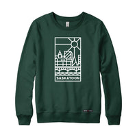 Saskatoon Stained Glass Sweatshirt