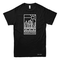 Saskatoon Stained Glass T-shirt