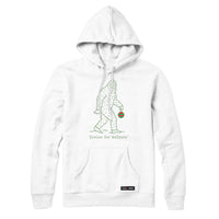 Season for Believin Christmas Sasquatch Hoodie