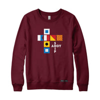 Ship Ahoy Signal Flags Sweatshirt or Hoodie