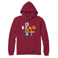 Ship Ahoy Signal Flags Sweatshirt or Hoodie