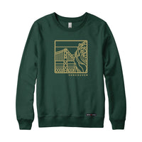 Vancouver Stained Glass Landmark Sweatshirt or Hoodie