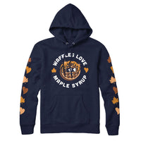 Waffles Love Maple Syrup Sweatshirt or Hoodie