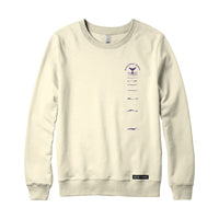 Whale Lobtailing Reflection Crewneck Sweatshirt
