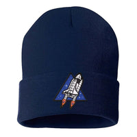 Space Shuttle Logo Navy Cuff Tuque