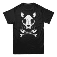 Cat Crossbones T-shirt