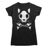 Cat Crossbones T-shirt