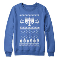 Hanukkah Ugly Holiday Crewneck Sweatshirt