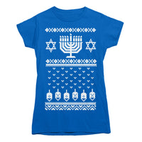 Hanukkah Ugly Holiday Sweater T-Shirt