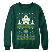 Happy Yeti Ugly Christmas Crewneck Sweatshirt