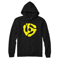 45 RPM Record Adapter Hoodie Sweatshirt