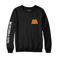 A&A Records Chest and Sleeve Print Sweatshirt and Hoodie