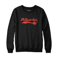 Alberta Retro Baseball Logo Sweatshirt or Hoodie