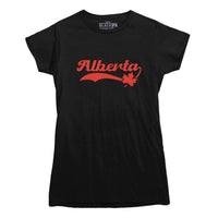 Alberta Retro Baseball Logo T-shirt
