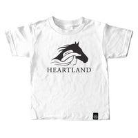 Amy and Spartan Silhouettes Heartland Kids T-shirt