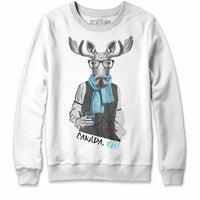 Moose with Scotch Crewneck Sweatshirt